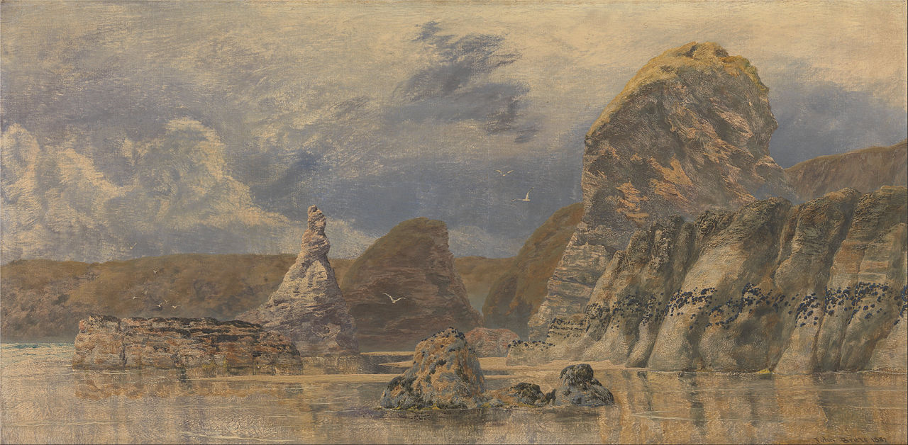 John Brett - Seascape, 1887