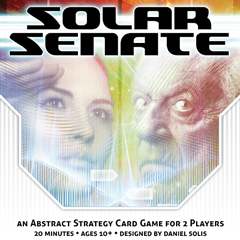Solar Senate: Abstract Strategy Card Game for 2 Players