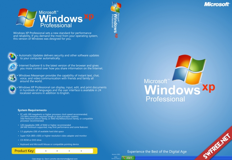 Microsoft.Windows.XP.Professional.SP3.x86.Integrated.November.20 Free Download