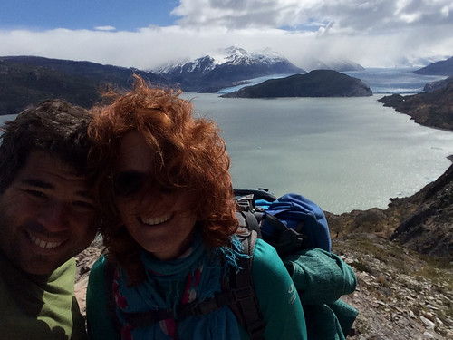 Torres del Paine: trek du W. Jour 5: le Lago et le Glaciar Grey. Quel vent ! ;)