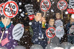 Austerity Has Failed - People's Assembly protest, Whitehall, 2 December 2014