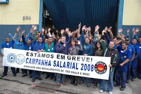Novas mobilizações da Campanha Salarial 2008