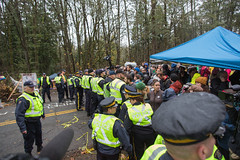 Citizens Protest Against Kinder Morgan on Burnaby Mountain