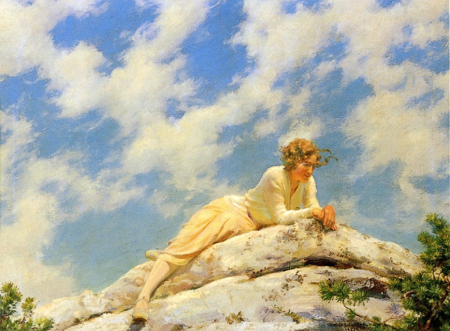 Ragged Clouds by Charles Courtney Curran - 1922