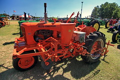 farm tractors and various equipment