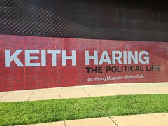 Keith Haring Exhibition De Young Museum Dec 2014