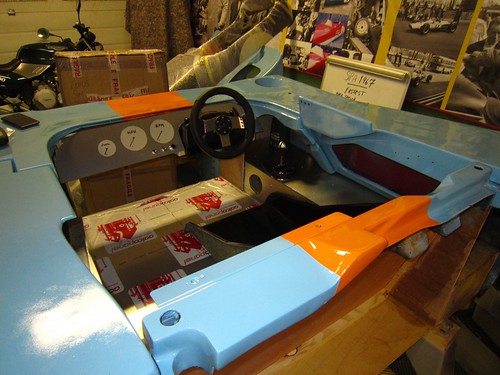 Chevron B31 cockpit 