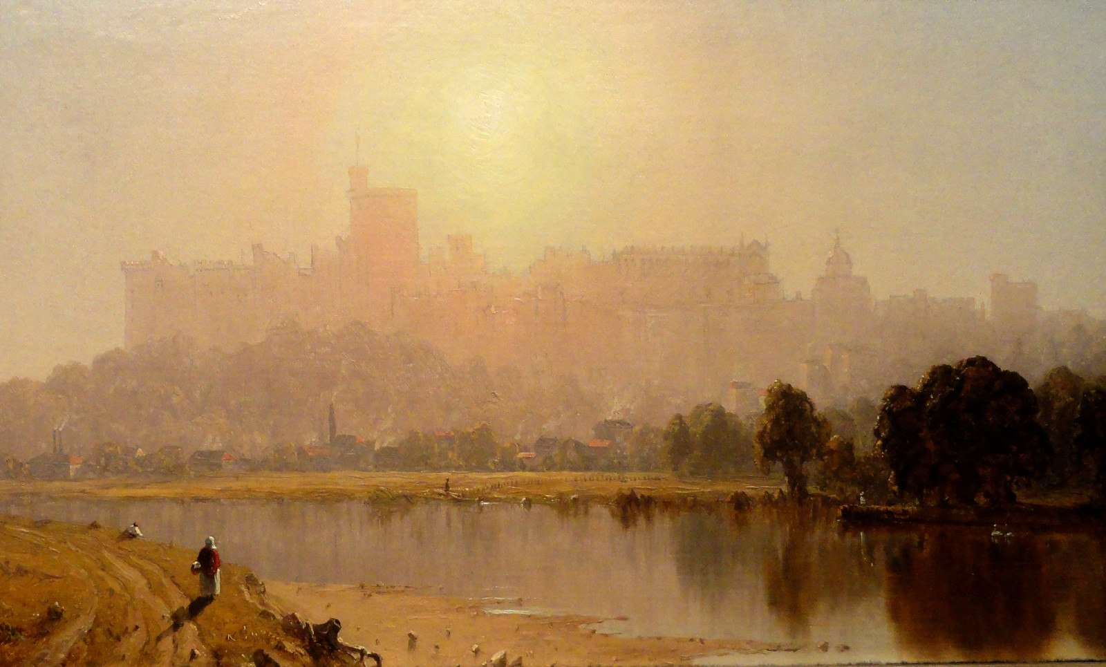Windsor Castle, Sanford Robinson Gifford, c. 1860