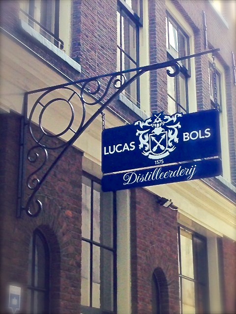 Lucas Bols Distillery sign