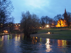 2014-11 Evening Along Akerselva River