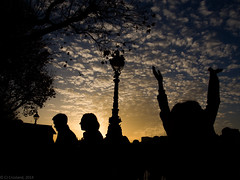 Instinctive shooting - South Bank Silhouettes (SPNC Y4 #26)