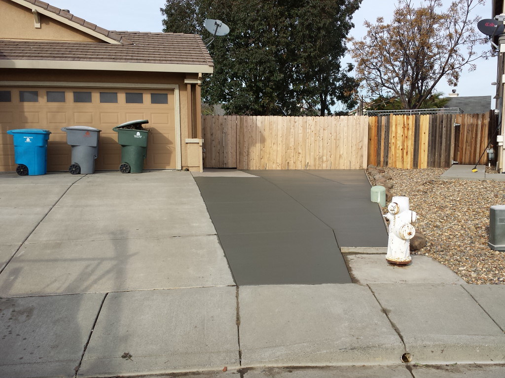 Driveway Extension In Vacaville