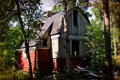 Abandoned house in Kruunuvuori