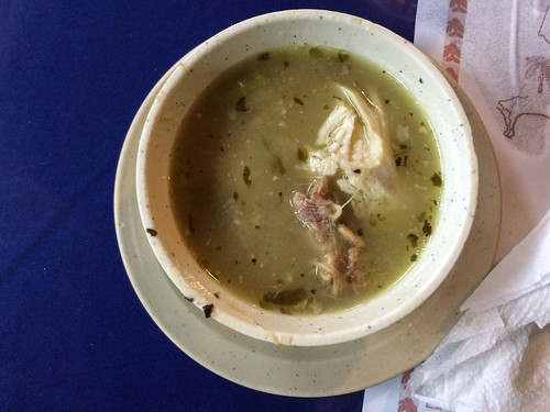 Panama City: soupe de poulet en entrée