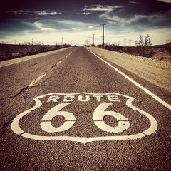 along route 66