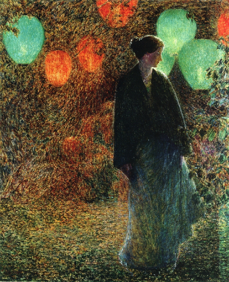 July Night by Frederick Childe Hassam - 1898