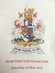 RCMI Pistol Club 2016 banquet