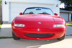 Phil's red 1994 Miata C-Package