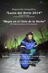 Exposición Fotográfica de El Coleccionista de Instantes Luces del Norte (Auroras Boreales) en Tromso Noruega en el  Museo de Historia de Agüimes Gran Canaria