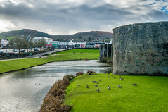 Caerphilly Castle Inside And Out 2014