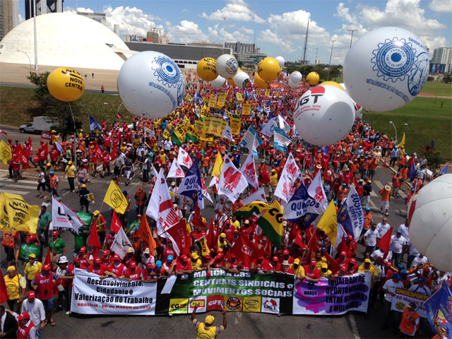 7ª Marcha da Classe Trabalhadora em Brasília