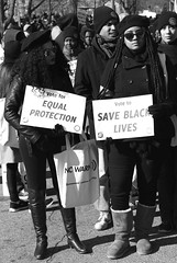 2016 Moral March On Raleigh Black & White