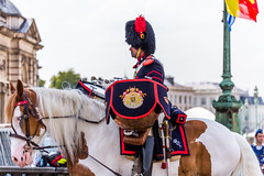 Escorte royale à cheval - 21 juillet 2016
