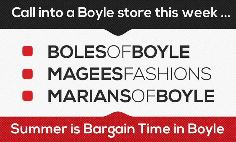 Summer Bargains in Boyle