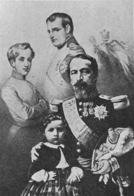 The Four Napoleons c. 1858