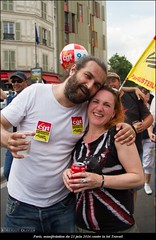 Paris, manifestation du 23 juin 2016 contre la loi Travail