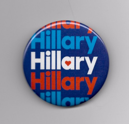 Hillary Clinton for President 2016 Button