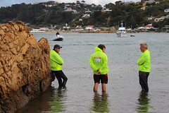 All volunteers ashore