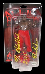 Autographed Japanese Wrestling Deluxe Figures 