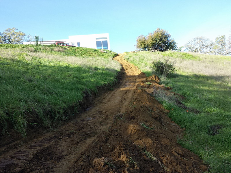 Hill Side Walkway Excavation In Vacaville CA 3
