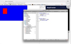 RubyFrontier als P5.js-IDE