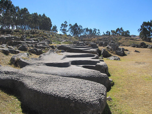 Qenqo Chico: ici, les incas utilisaient la pierre plutôt que de la transformer