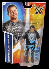 Autographed WWE Basic Mattel Series 45-55 Figures 