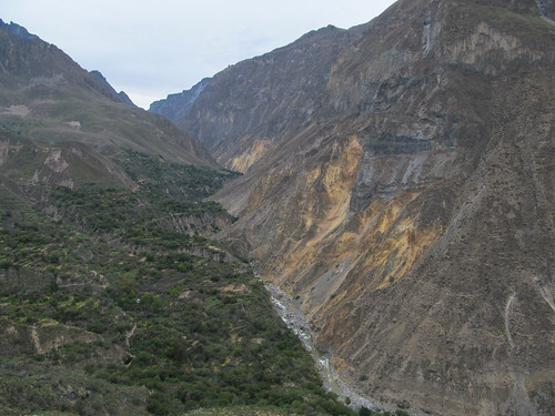 Trek du Cañon de Colca: la rivière Colca