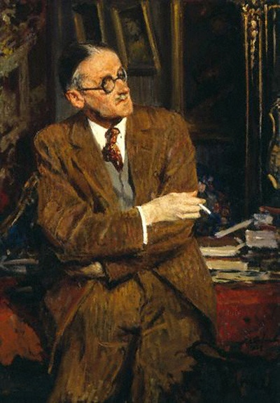 James Joyce by Jacques-Émile Blanche