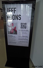 Jeff Koons - La Retrospective - Exposition  au Centre Pompidou du 26 novembre 2014 au 27 avril 2015