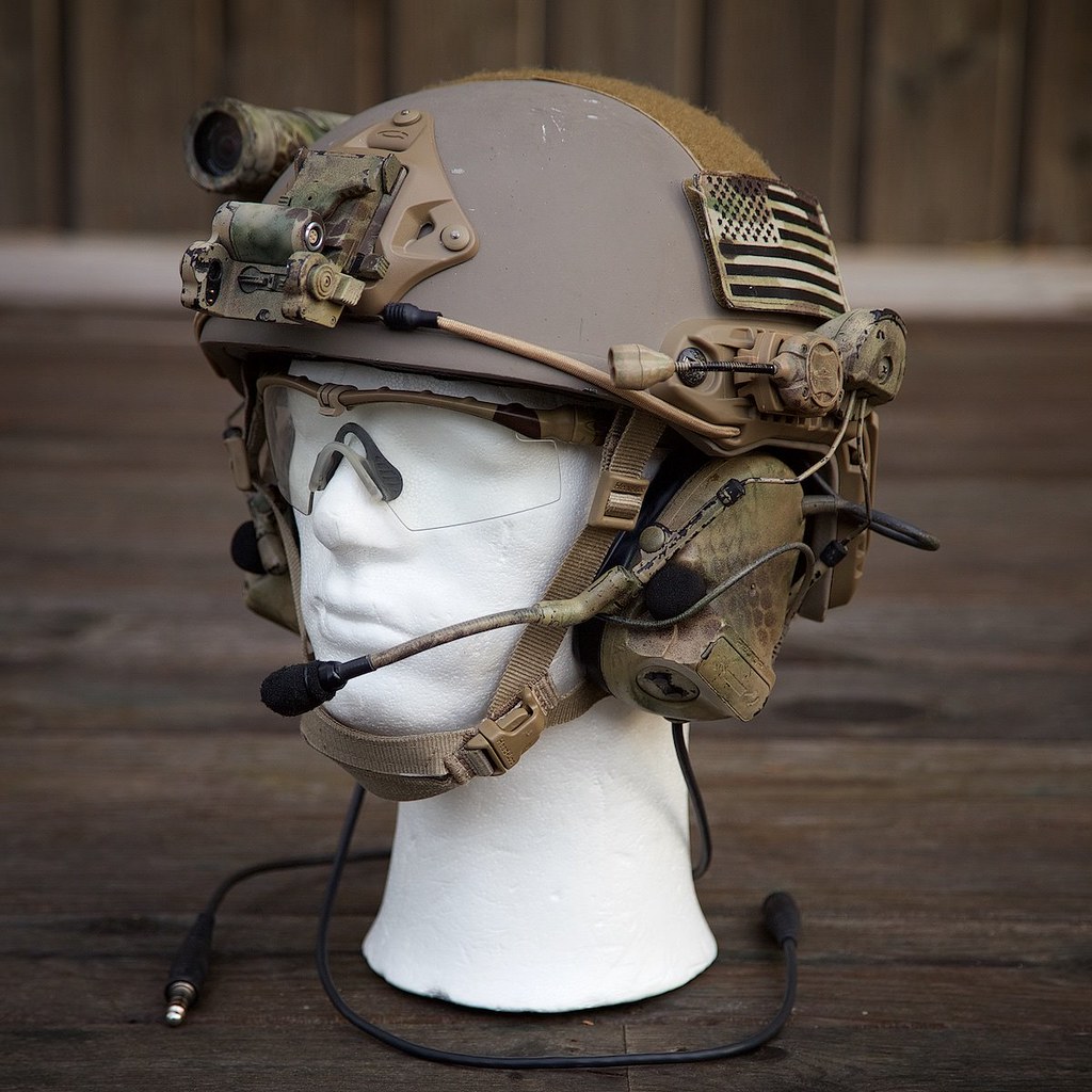 crye precision style AirFrame Helmet airsoft ops core Hell Star 6 counterwieght