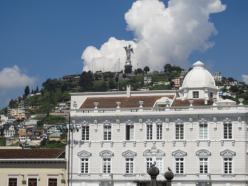 Quito: la Vierge ailée