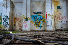 urbex - graffiti - krisiz - johannisthal air field