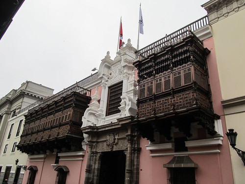 Lima: le Palacio de Torre-Tangle dans le centre historique