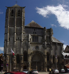 the church Saint-Ouen in Pont-Audemer