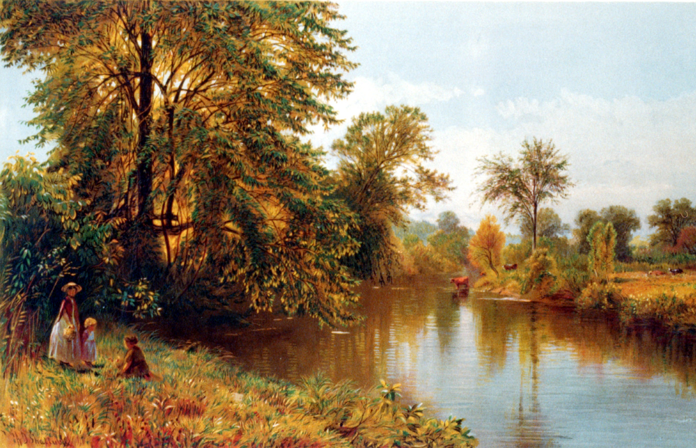 Salmon Branch, Granby Connecticut, 1869