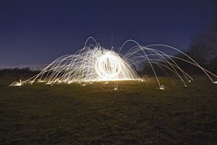 Wire wool Photography