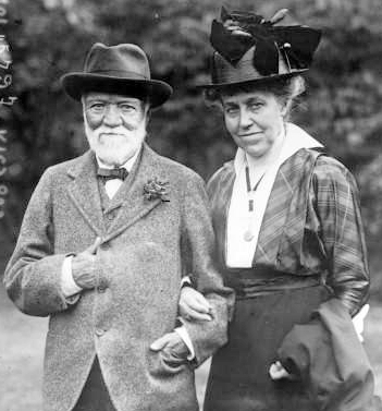 Andrew & Louise Carnegie in 1915