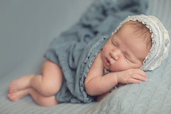 dreaming newborn