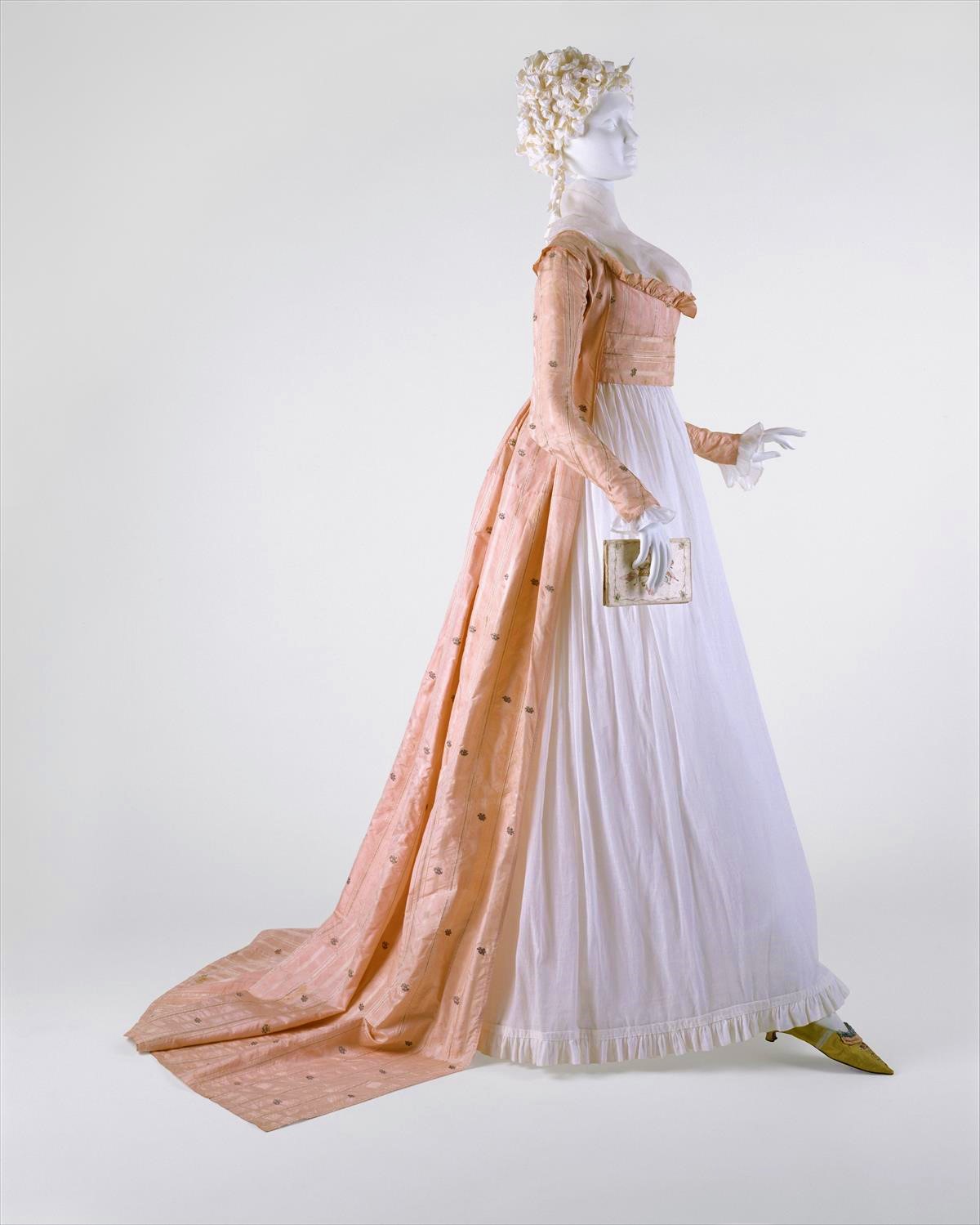 1790s, American, silk. metmuseum